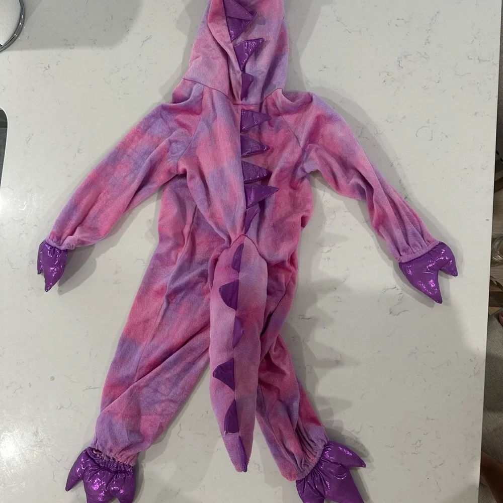 Toddler Girls Tilly the T-Rex Dinosaur Costume - XS (approx 3T) - Picture 8 of 8